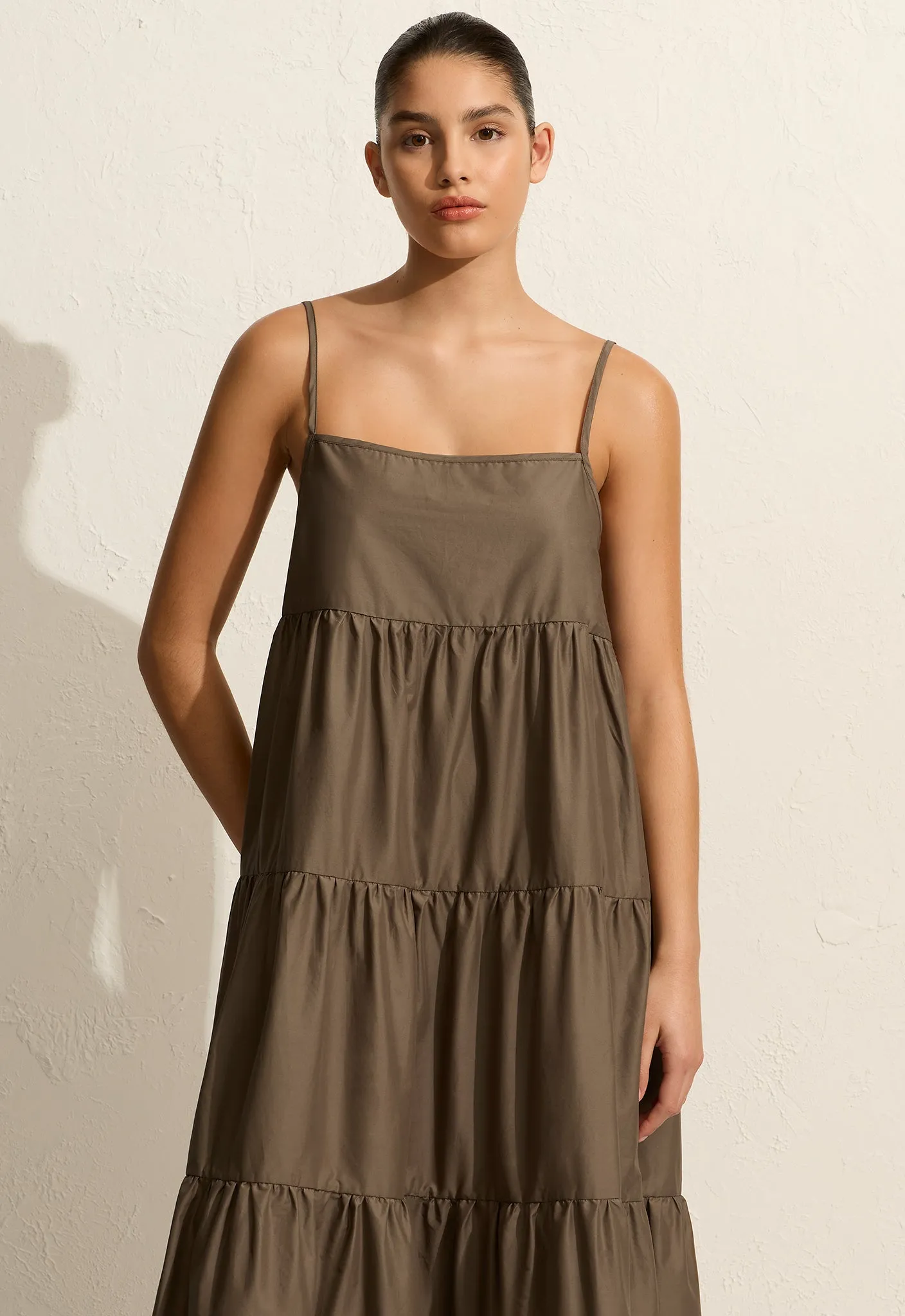Matteau | Tiered Sundress - Birch sold by Sister & Co product image thumbnail 2