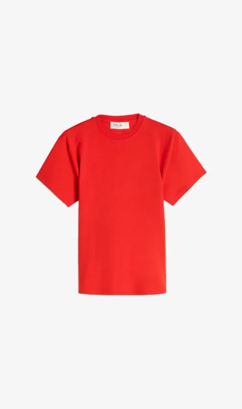 Victoria Beckham | Twist Back T-Shirt - Red sold by Sister & Co