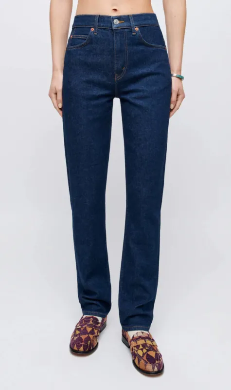 RE/DONE | Comfort Stretch 70s Straight - Rigid Like sold by Sister & Co