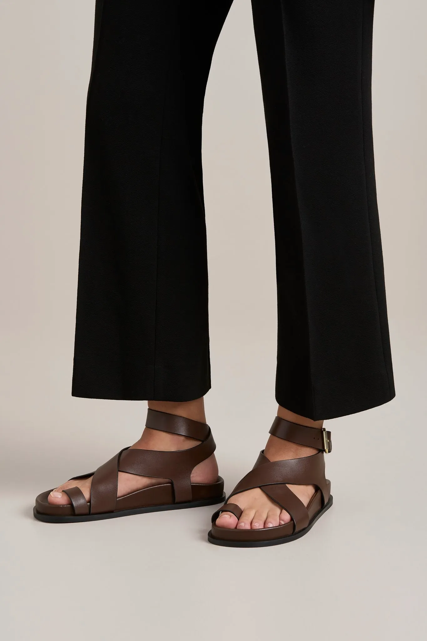 A.Emery | The Jalen Sandal - Walnut sold by Sister & Co product image thumbnail 2