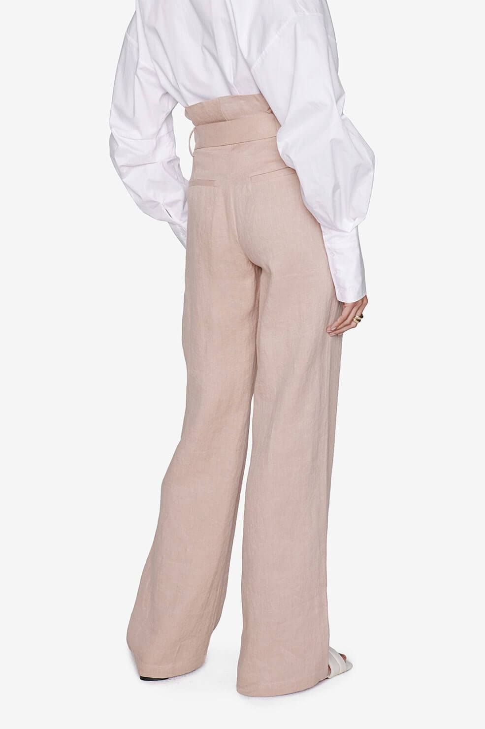 Anine Bing | Thalia Trouser - Oatmeal sold by Sister & Co product image thumbnail 4