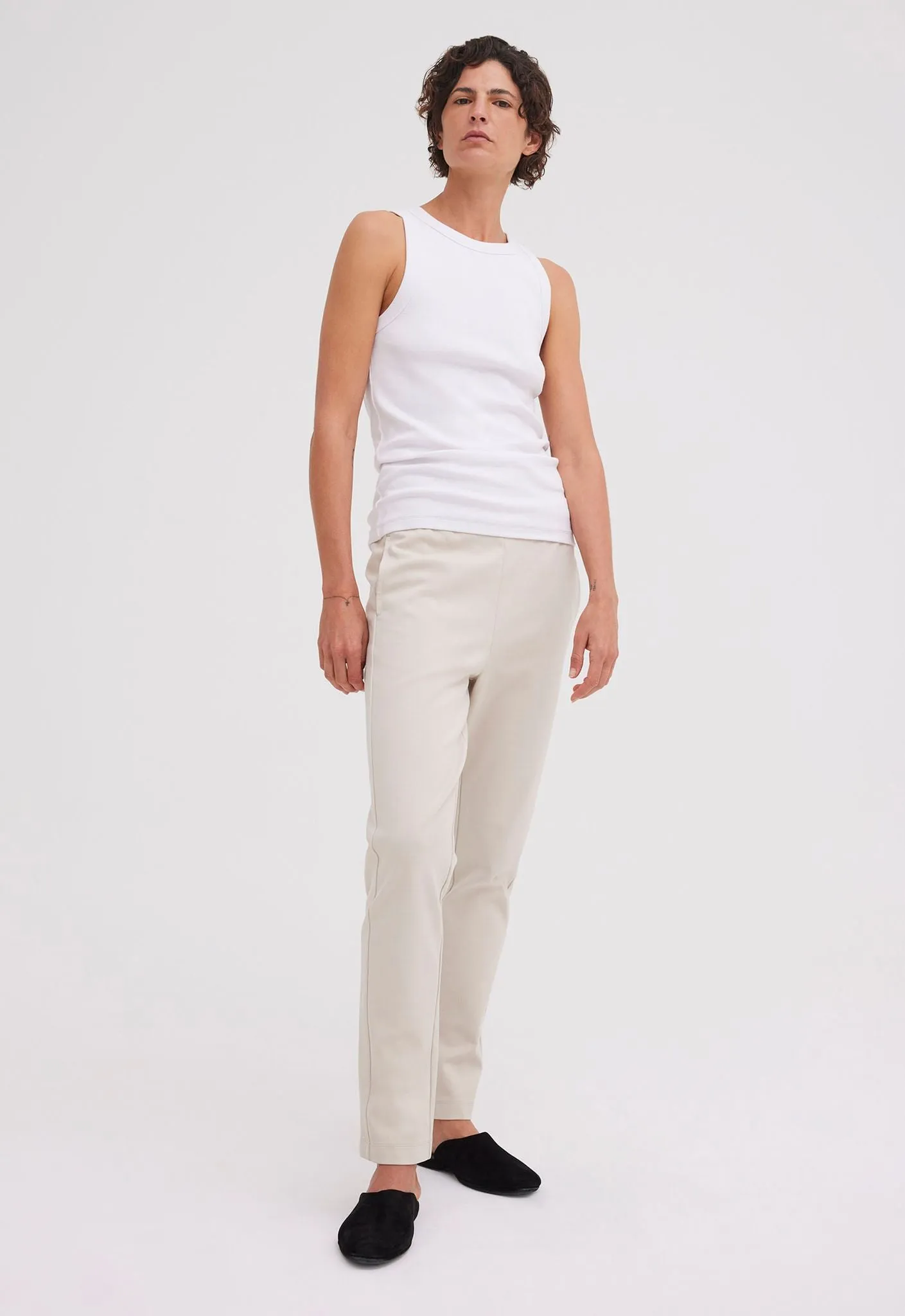 Jac+Jack | Paris Tank - White sold by Sister & Co product image thumbnail 2