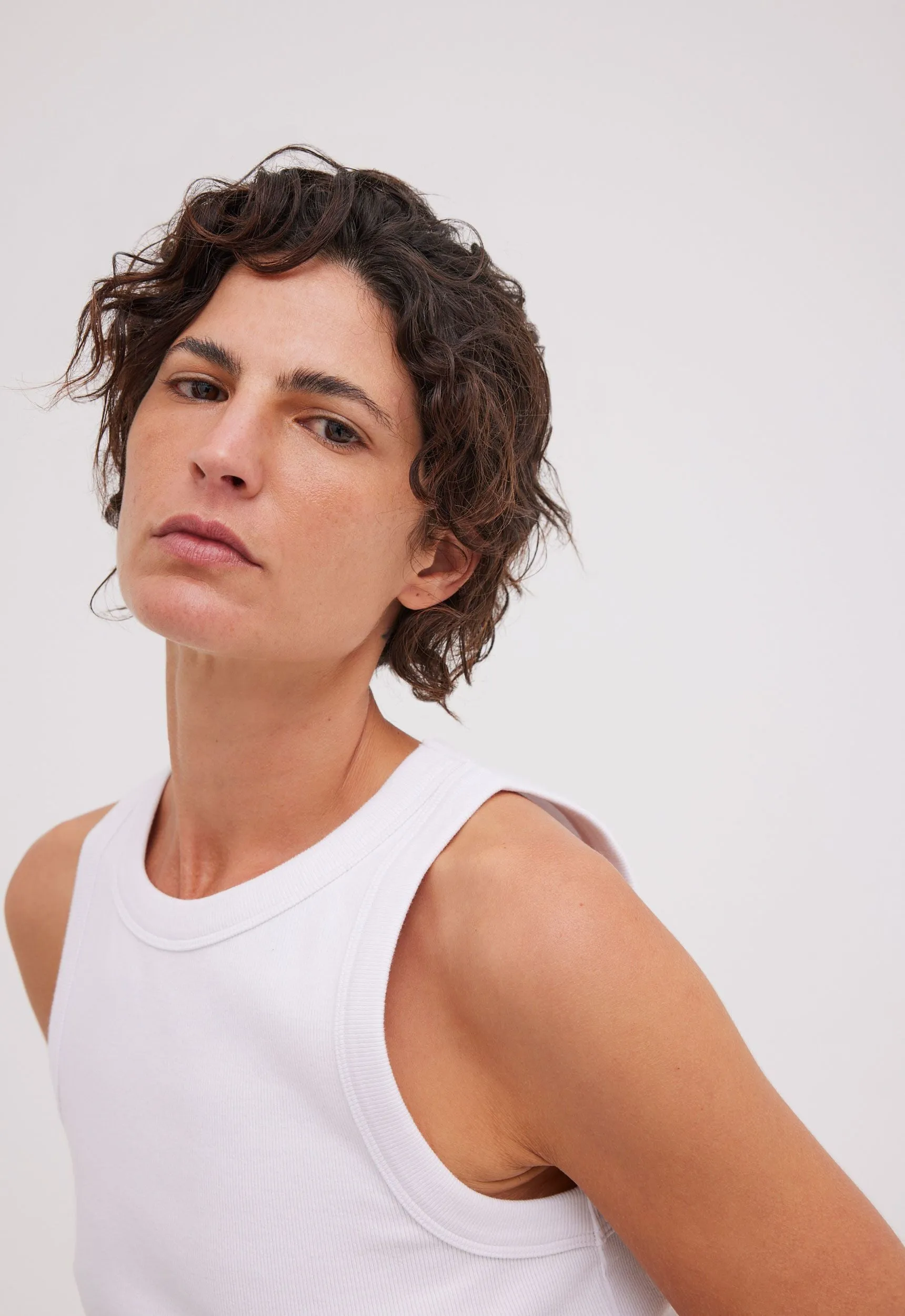 Jac+Jack | Paris Tank - White sold by Sister & Co product image thumbnail 4