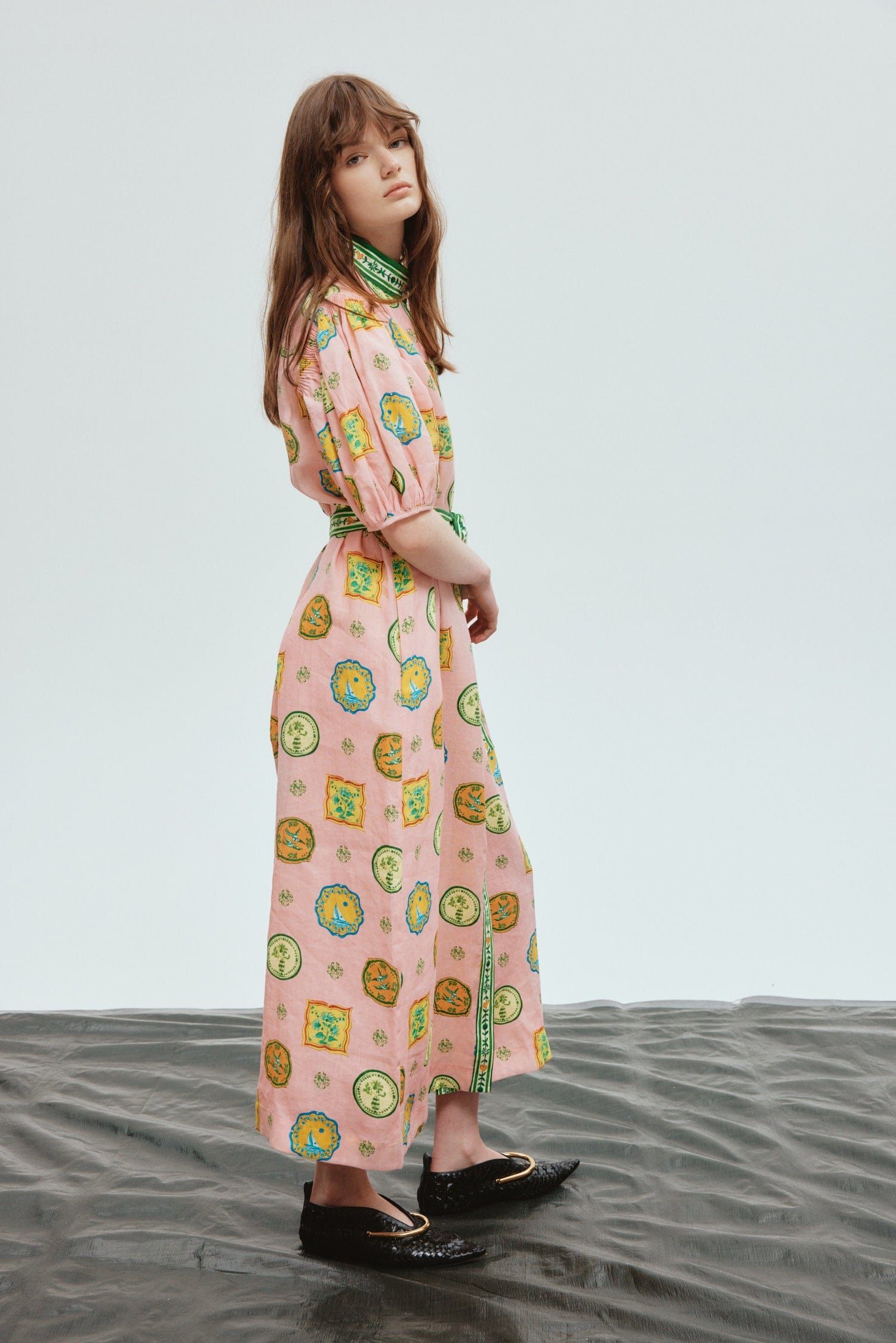 Alemais | Porcelain Shirt Dress - Print sold by Sister & Co product image thumbnail 3