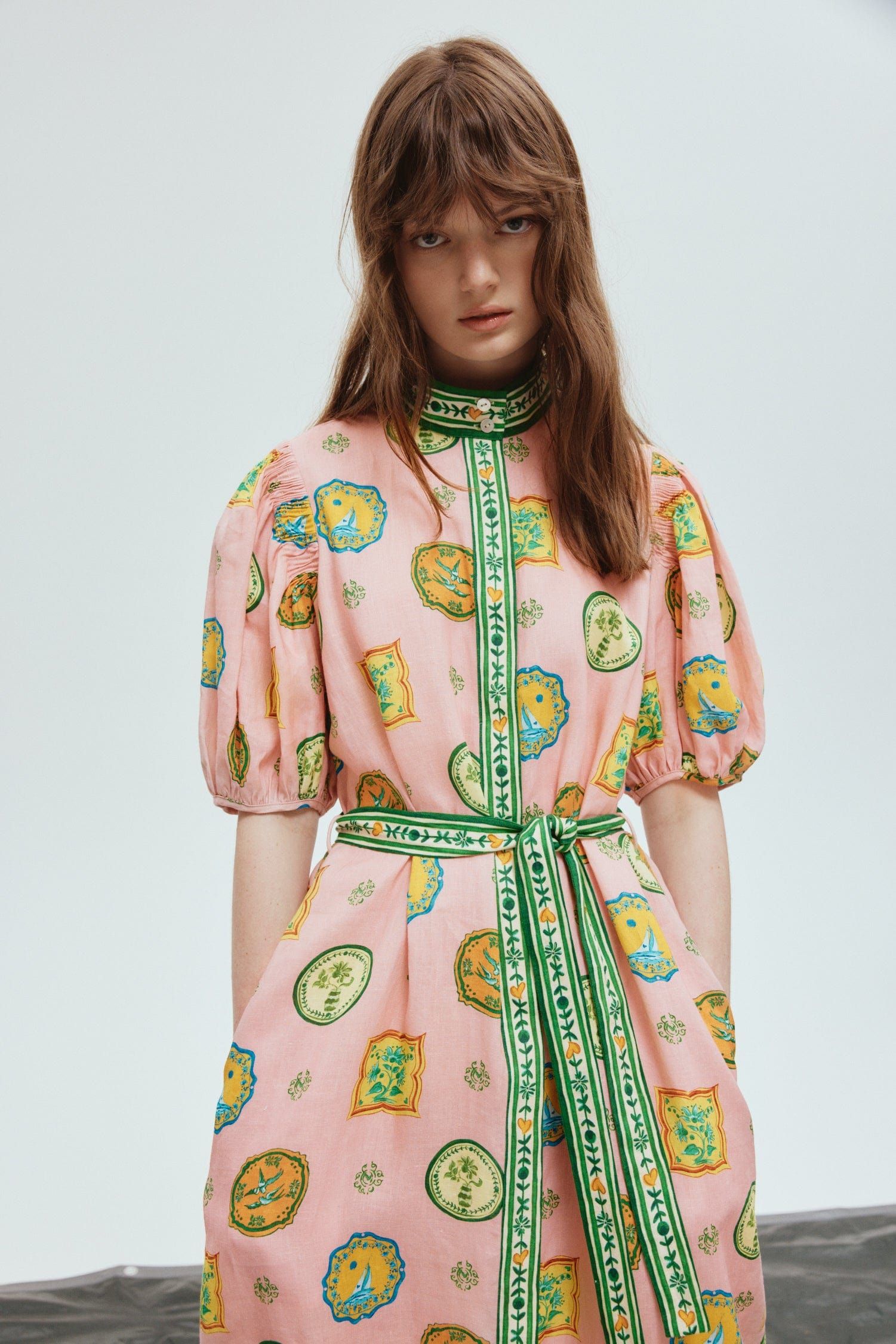 Alemais | Porcelain Shirt Dress - Print sold by Sister & Co product image thumbnail 4