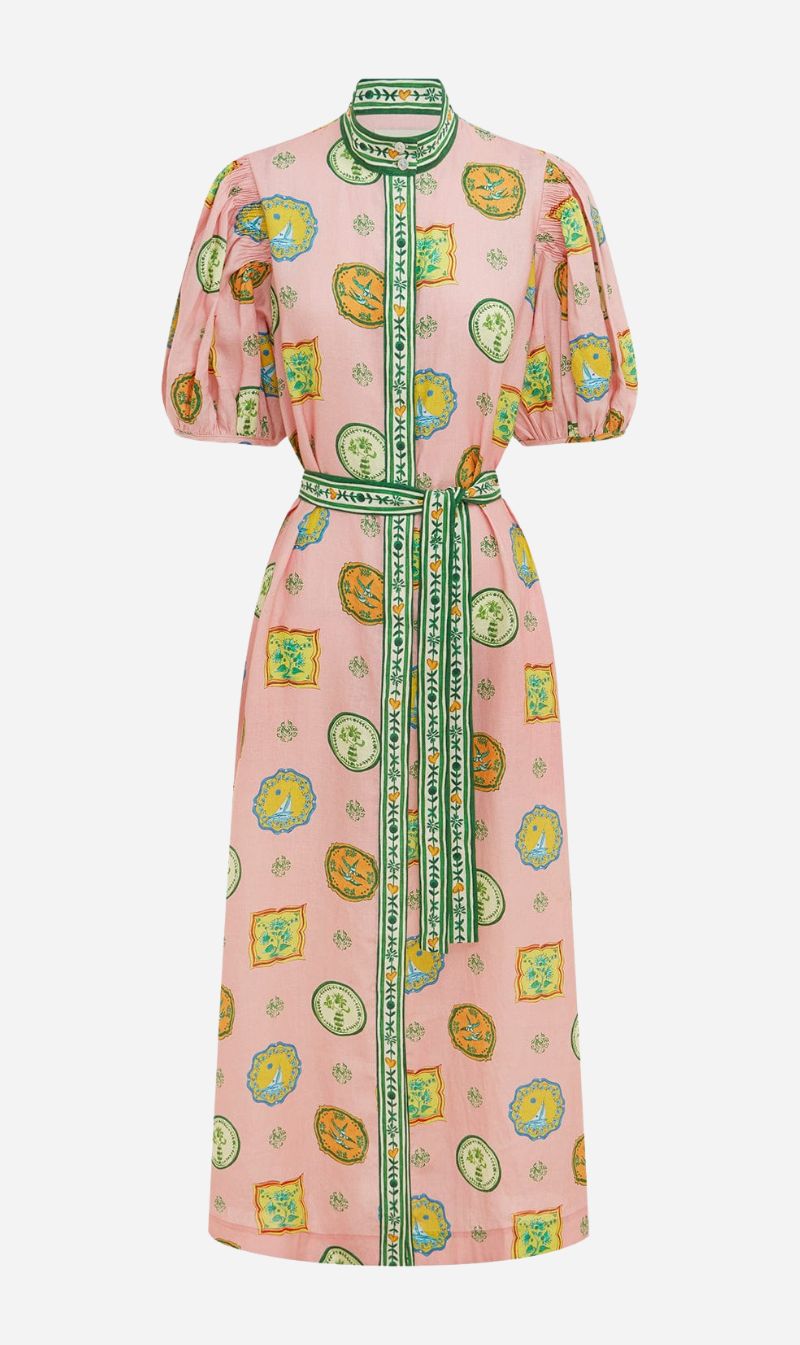 Alemais | Porcelain Shirt Dress - Print sold by Sister & Co