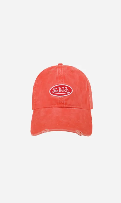 Von Dutch | Dad Cap Twill - Orange sold by Sister & Co