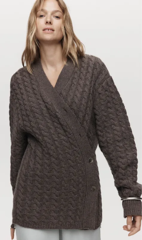 Marle | Tullia Cardigan - Squirrel sold by Sister & Co