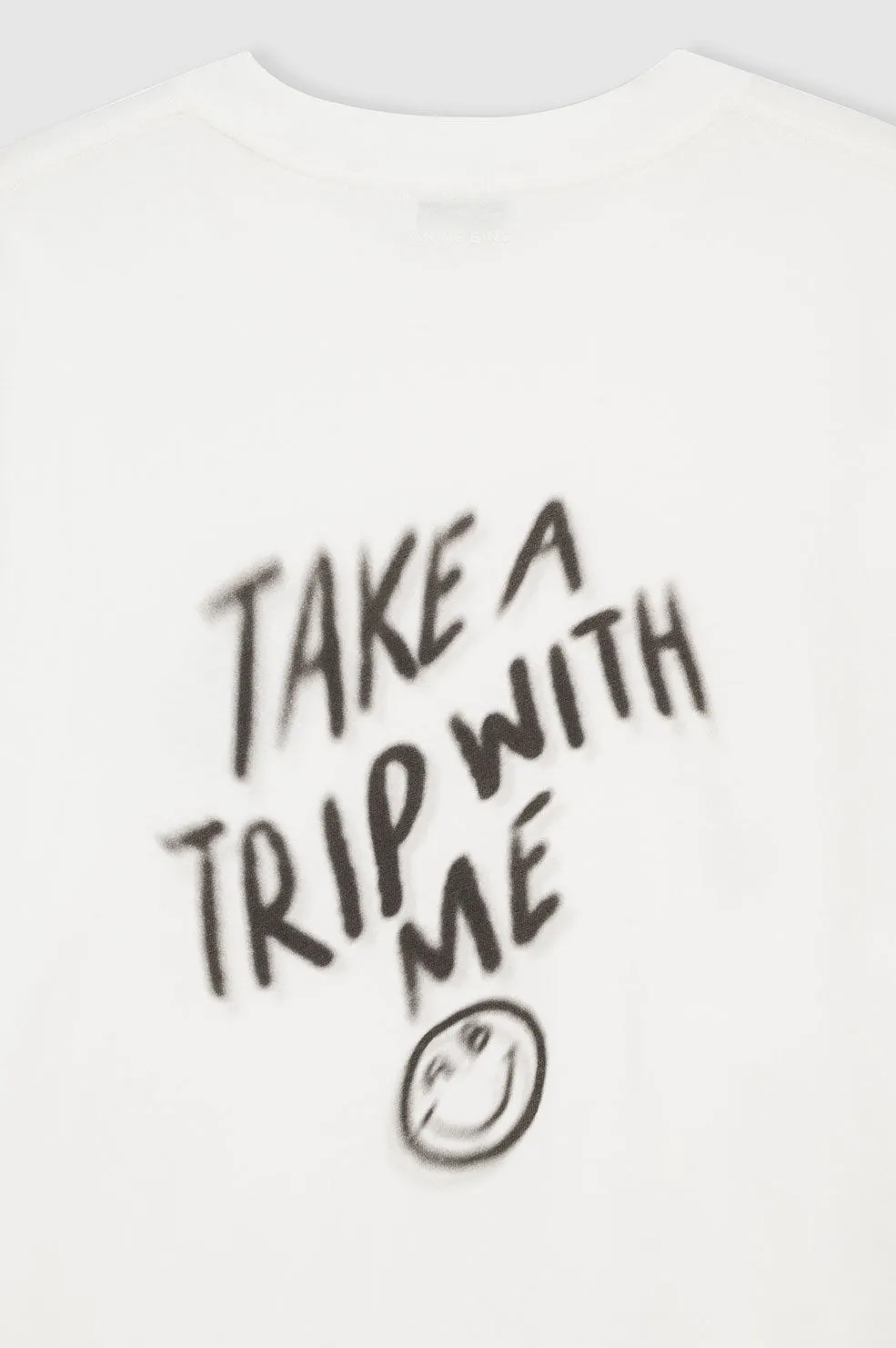 Anine Bing | Walker Tee Trip - Ivory sold by Sister & Co product image thumbnail 4