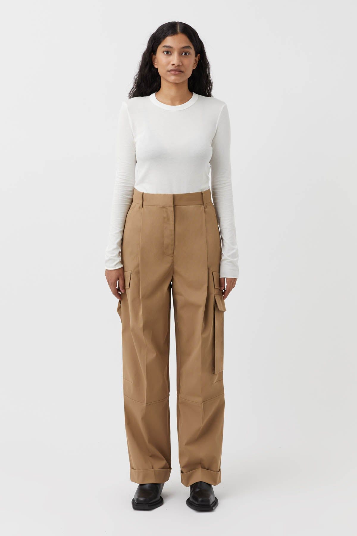 Camilla & Marc | Collins Cargo Pant - Camel sold by Sister & Co product image thumbnail 2
