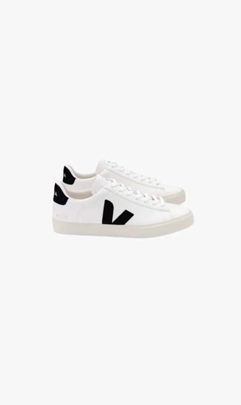 Veja | Campo Chromefree - Extra White Black sold by Sister & Co