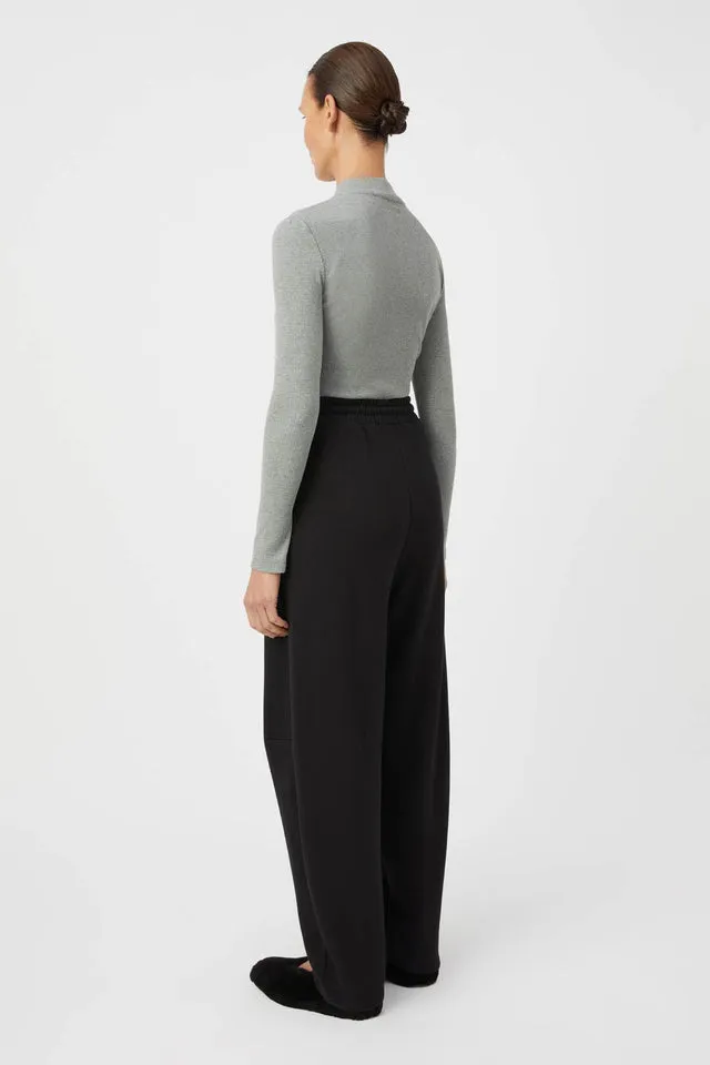 Camilla and Marc | Nora Rib Long Sleeve Top - Grey Marle sold by Sister & Co product image thumbnail 4