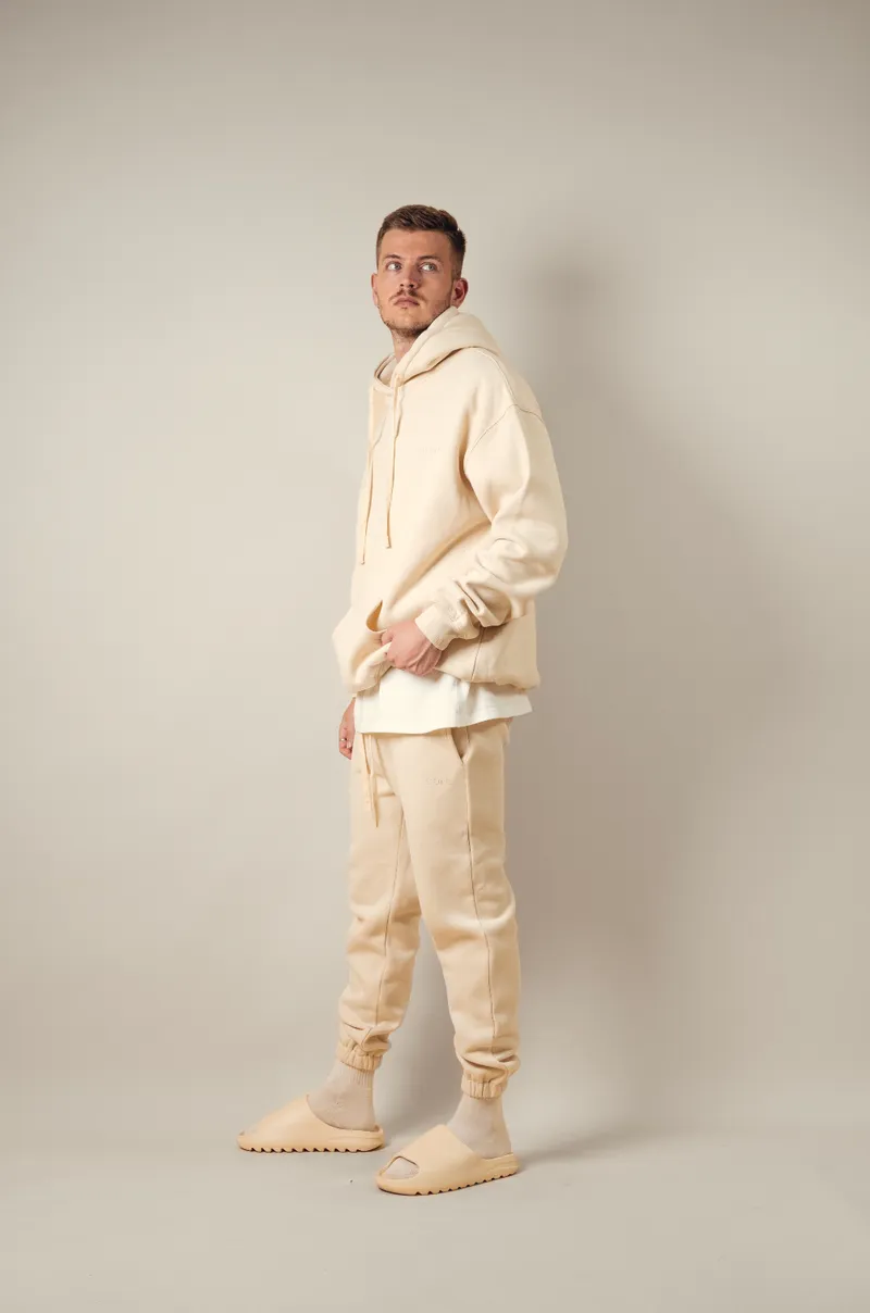 Kore Studios | Macleay Hooded Sweat - Sand sold by Sister & Co product image thumbnail 2