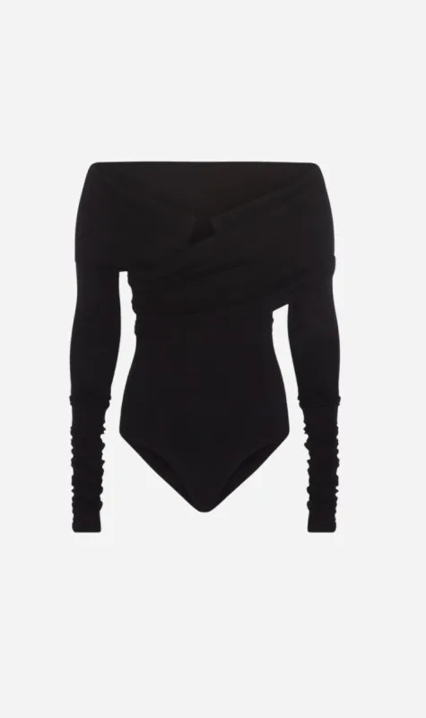 Paris Georgia | Otto Bodysuit - Black made by Paris Georgia