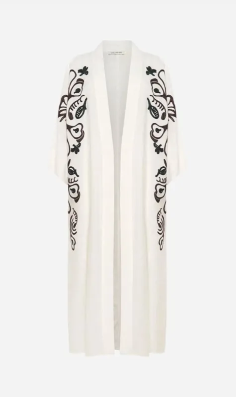 Camilla And Marc | Catalina Robe - White sold by Sister & Co