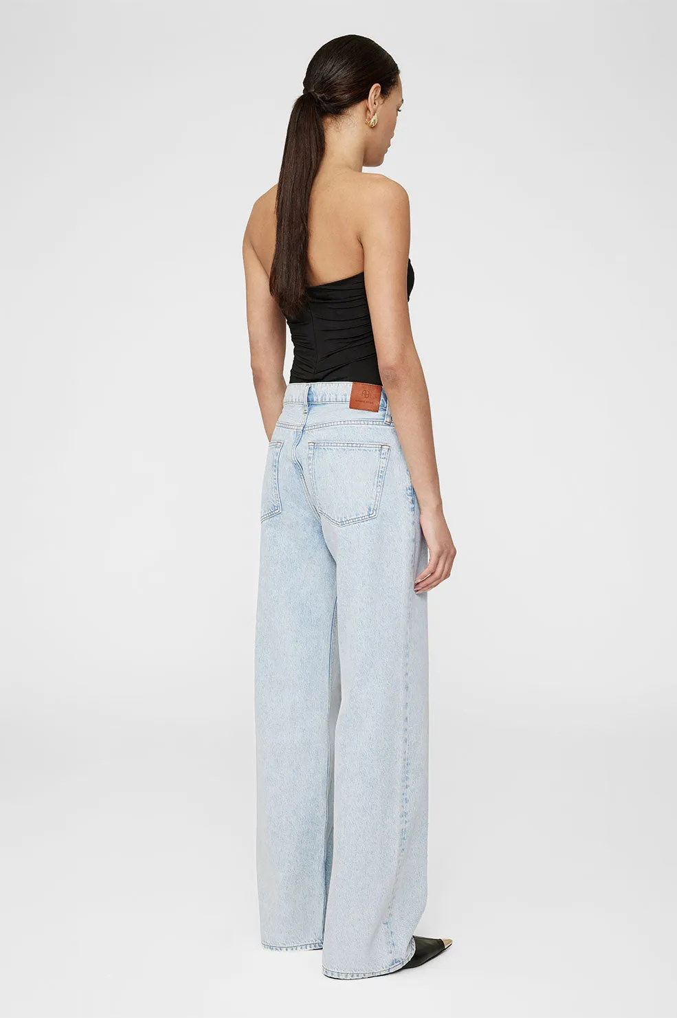 Anine Bing | Hugh Jean - Bleached Blue sold by Sister & Co product image thumbnail 4