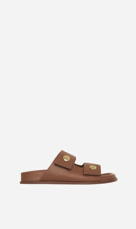 Anine Bing | Ella Slides - Cognac sold by Sister & Co