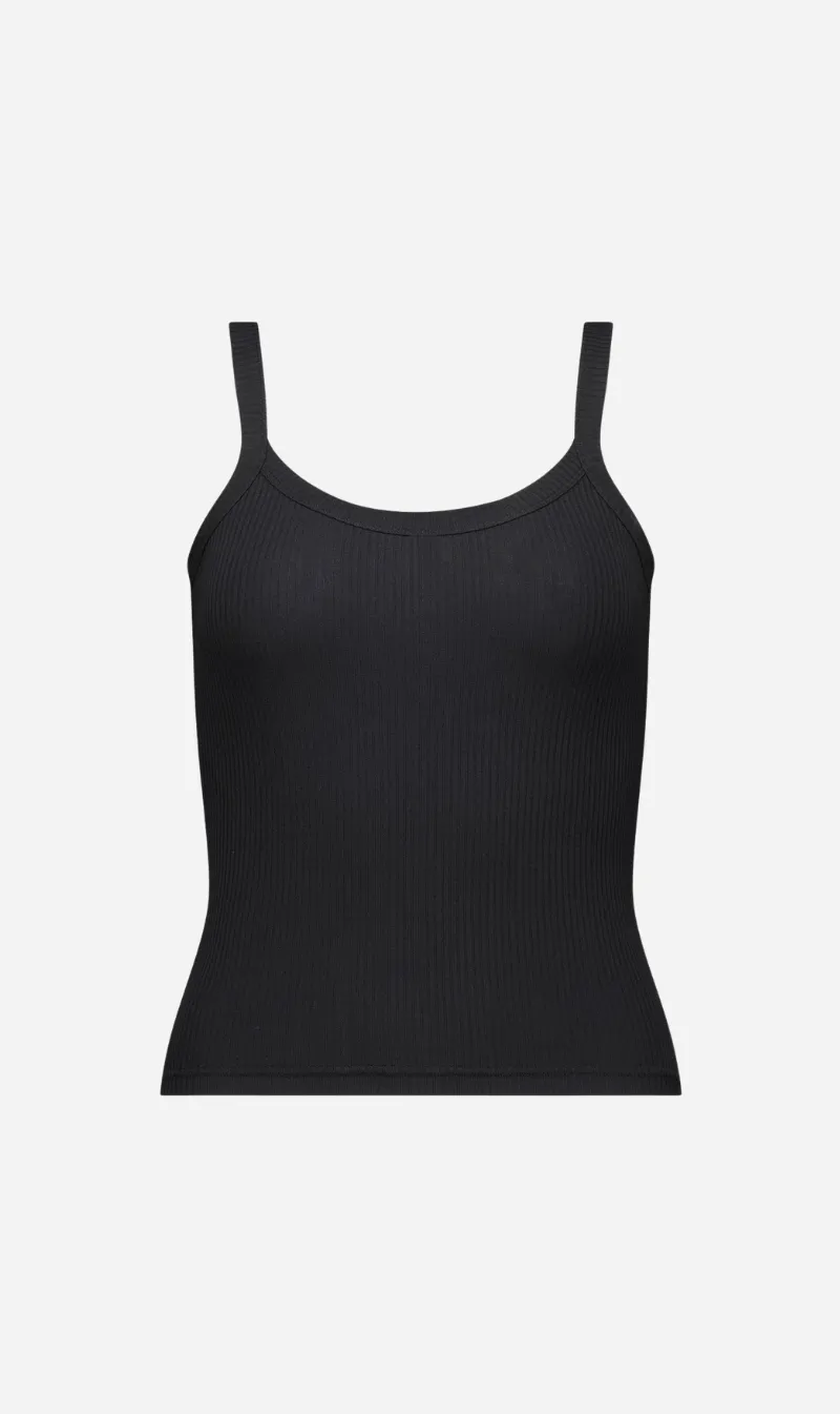 Dear Dylan | Organic Tank - Noir sold by Sister & Co