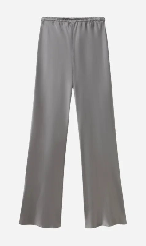 Silk Laundry | Bias Cut Pants - Grey Pearl sold by Sister & Co