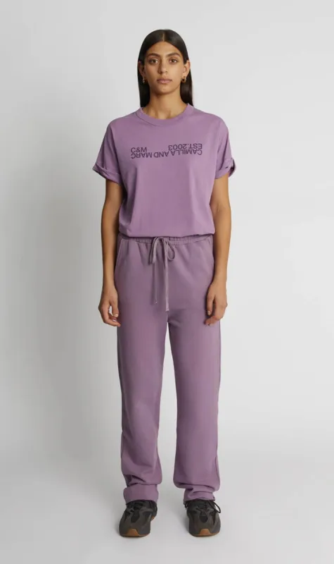 Camilla and Marc | Don Trackpants - Deep Lilac sold by Sister & Co