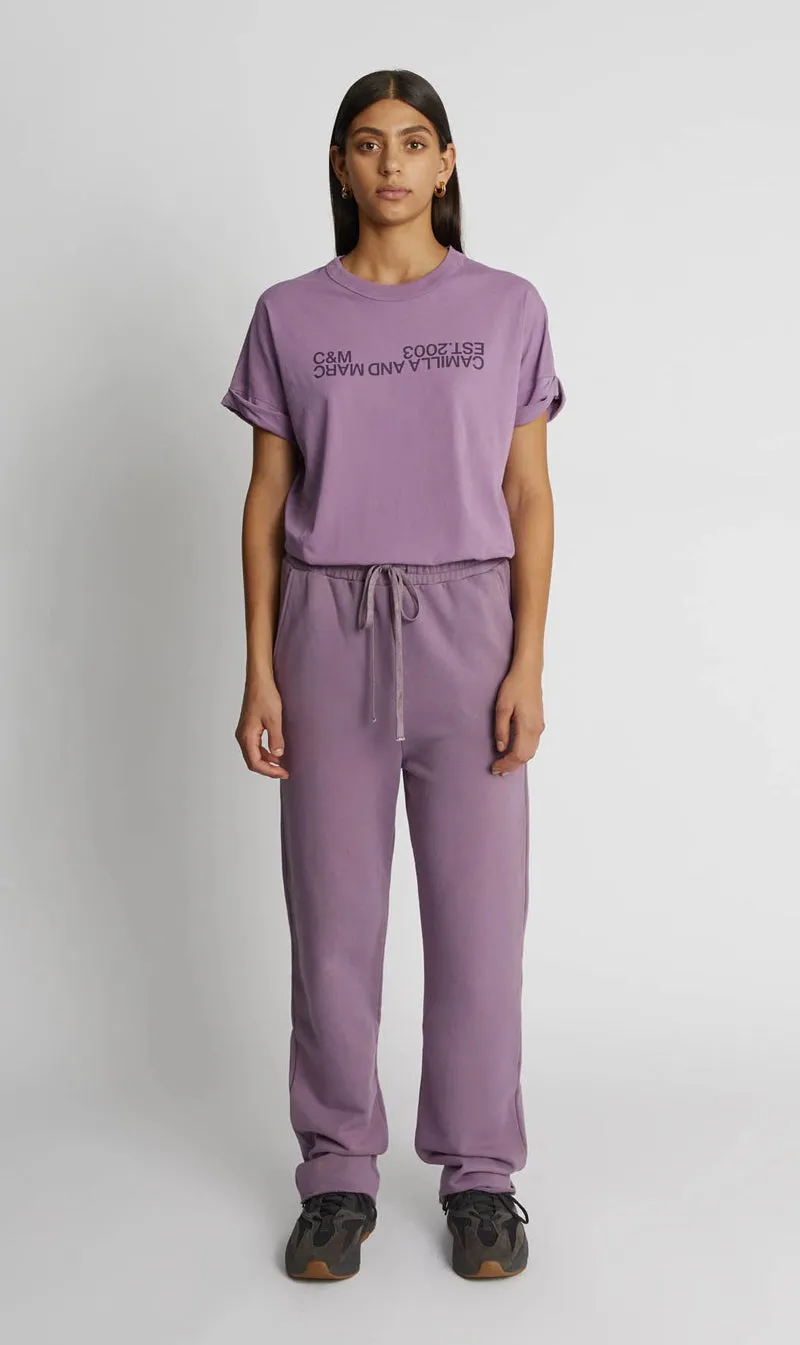Camilla and Marc | Don Trackpants - Deep Lilac sold by Sister & Co