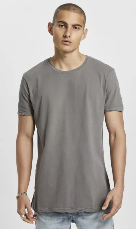 Ksubi Mens | Seeing Lines Ss Tee - Vintage Grey sold by Sister & Co