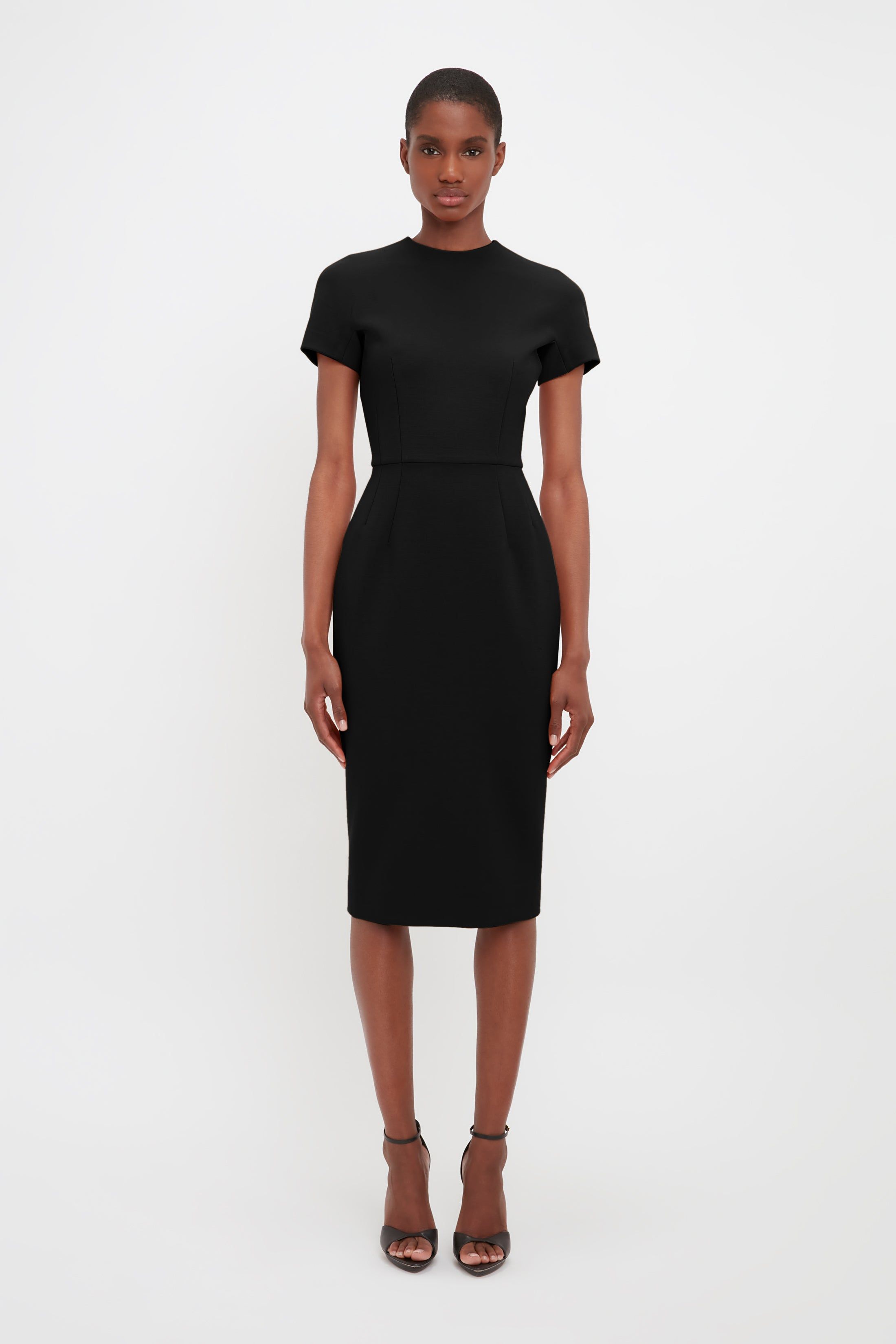 Victoria Beckham | T-Shirt Fitted Dress - Black sold by Sister & Co product image thumbnail 2