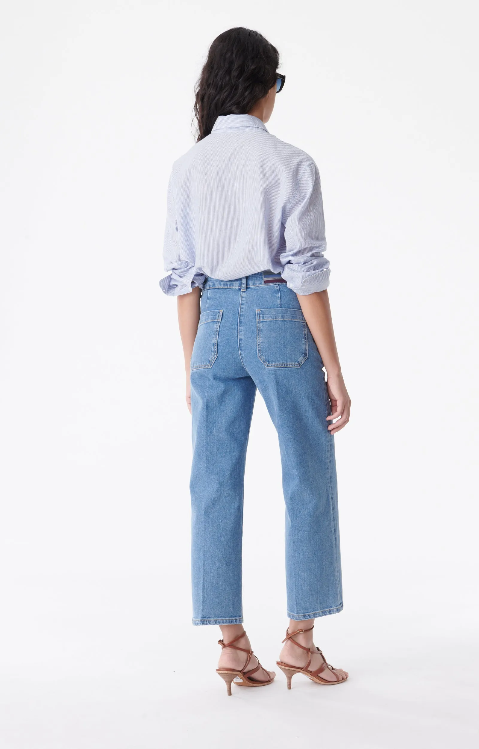 Vanessa Bruno | Helias Straight Jeans - Indigo Clair sold by Sister & Co product image thumbnail 4