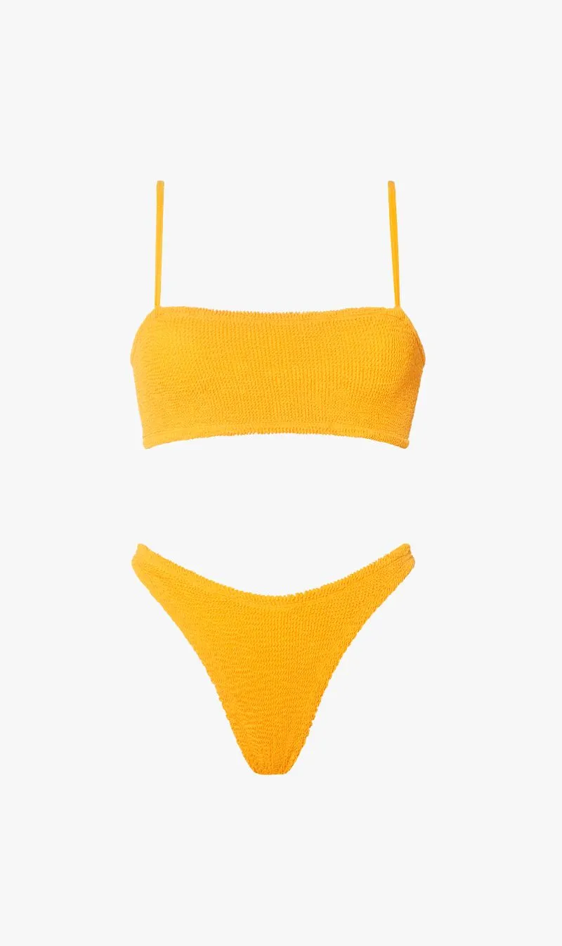 Hunza G | Gigi Bikini - Mango Sorbet sold by Sister & Co