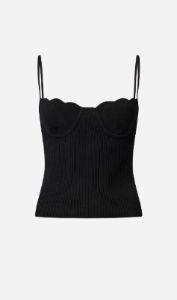 Viktoria & Woods | Wembley Top - Black sold by Sister & Co