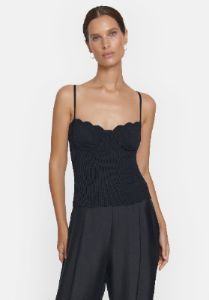 Viktoria & Woods | Wembley Top - Black sold by Sister & Co