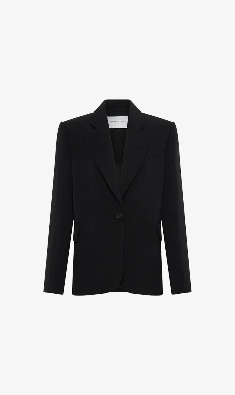 Camilla and Marc | Grayson Blazer - Black sold by Sister & Co
