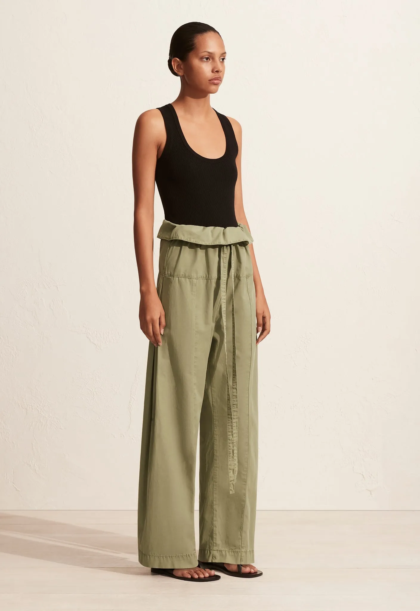 Matteau | Fisherman Drawcord Pant - Oregano sold by Sister & Co product image thumbnail 5