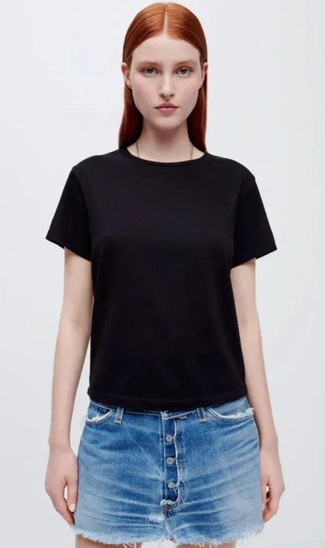 RE/DONE | Classic Tee - Washed Black sold by Sister & Co