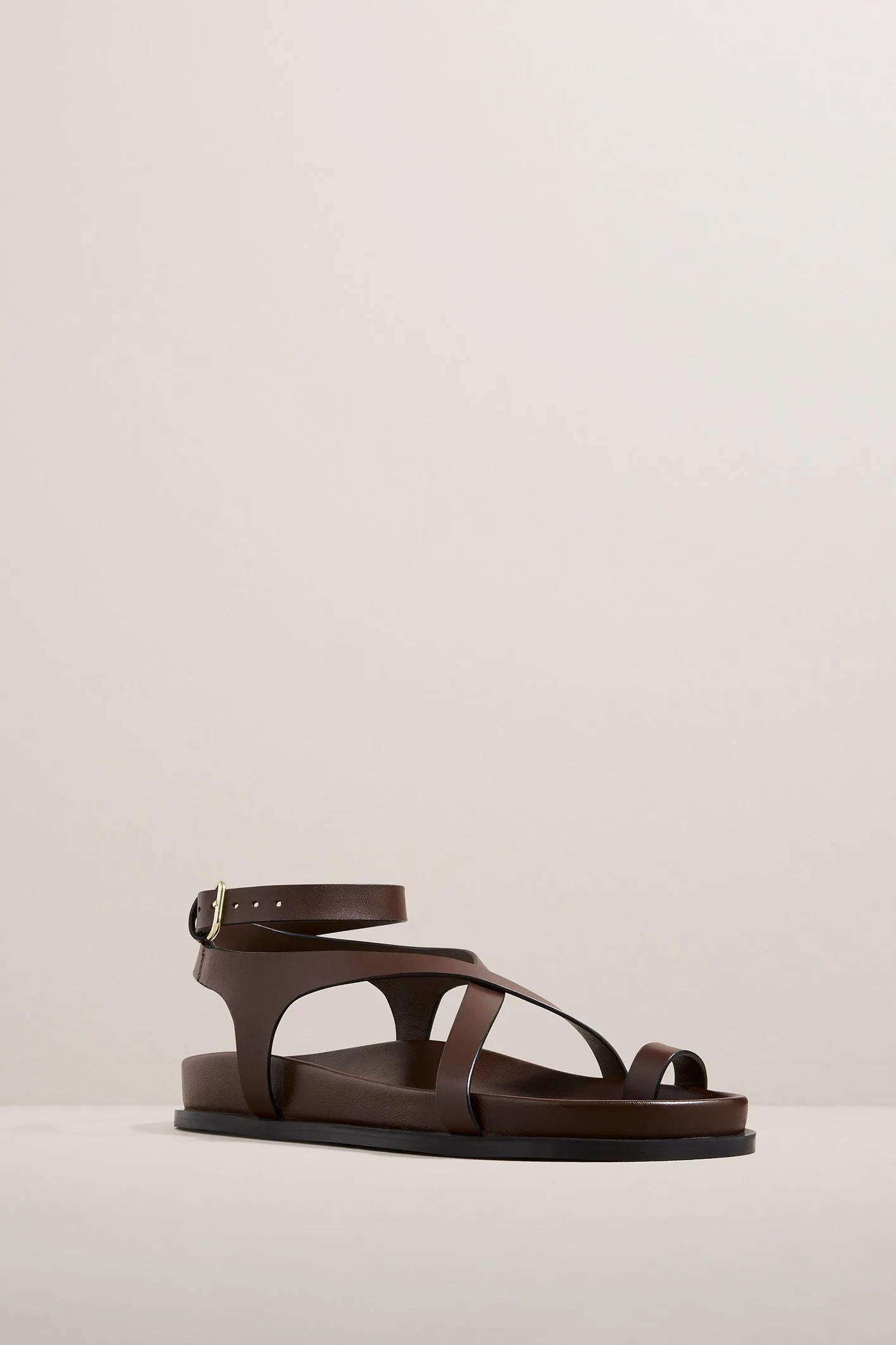 シューズ・サンダルその他 A.EMERY The Jalen Slim Sandals burgundy in leather Jalen Slim leather sandals in burgundy - A Emery | Mytheresa
