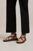 A.Emery | The Jalen Slim Sandal - Walnut sold by Sister & Co