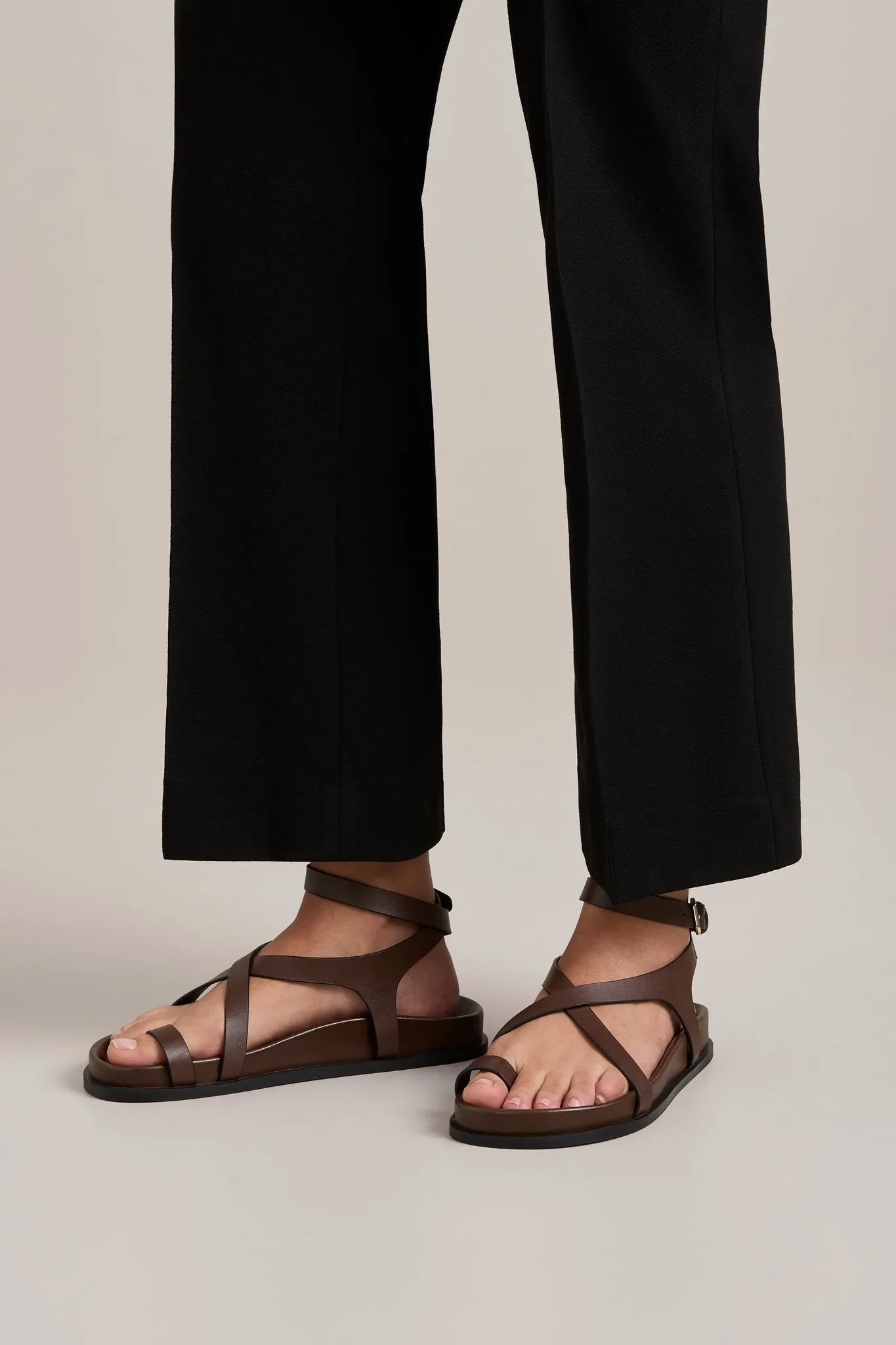 A.Emery | The Jalen Slim Sandal - Walnut sold by Sister & Co product image thumbnail 2