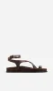 A.Emery | The Jalen Slim Sandal - Walnut sold by Sister & Co