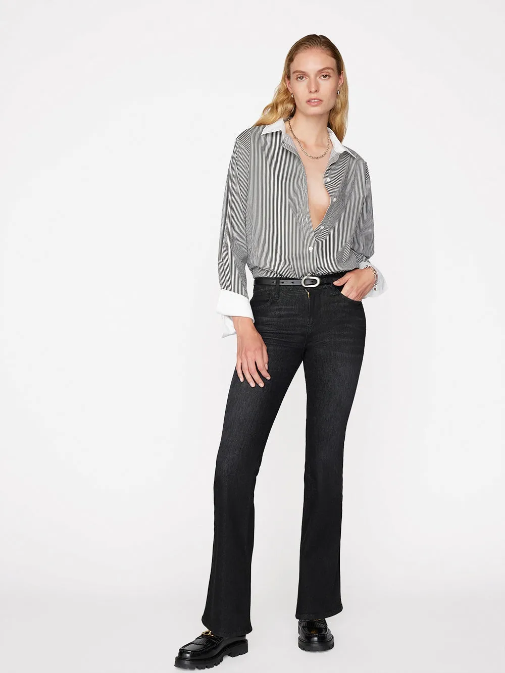 Frame Denim | Le High Flare - Corvo sold by Sister & Co product image thumbnail 2