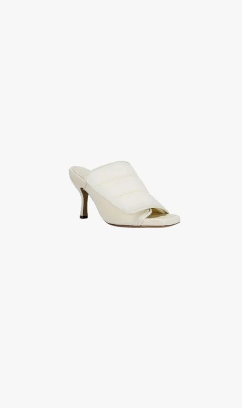 Gia Borghini | Puffy Mule - Ivory sold by Sister & Co