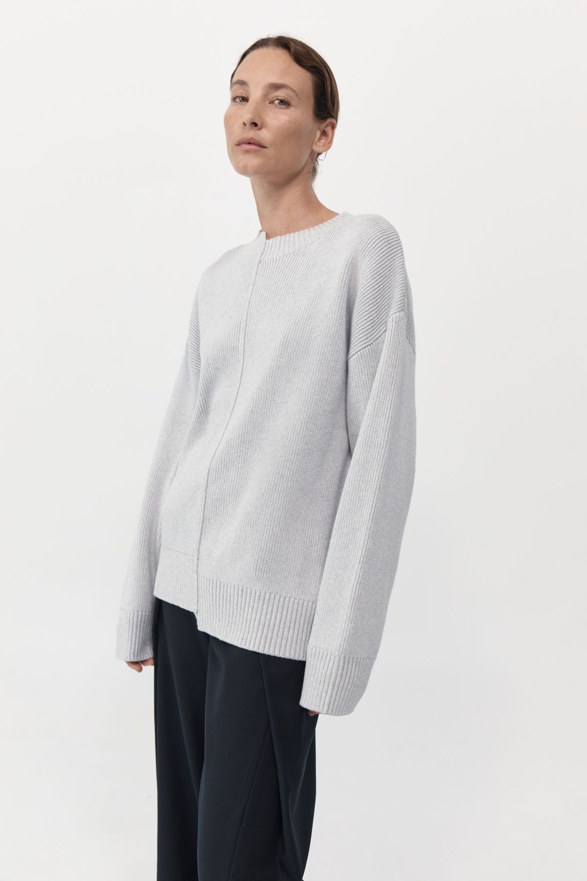 St Agni | Deconstructed Pullover - Diesel Grey sold by Sister & Co product image thumbnail 2
