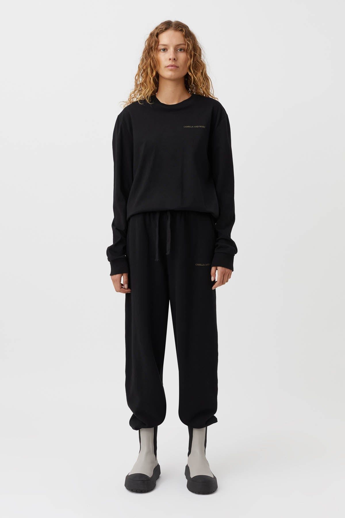 Camilla And Marc | Milton Track Pant - Black sold by Sister & Co product image thumbnail 2