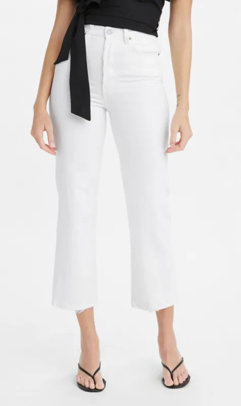 Levi's | Ribcage Straight Ankle - Cloud over sold by Sister & Co