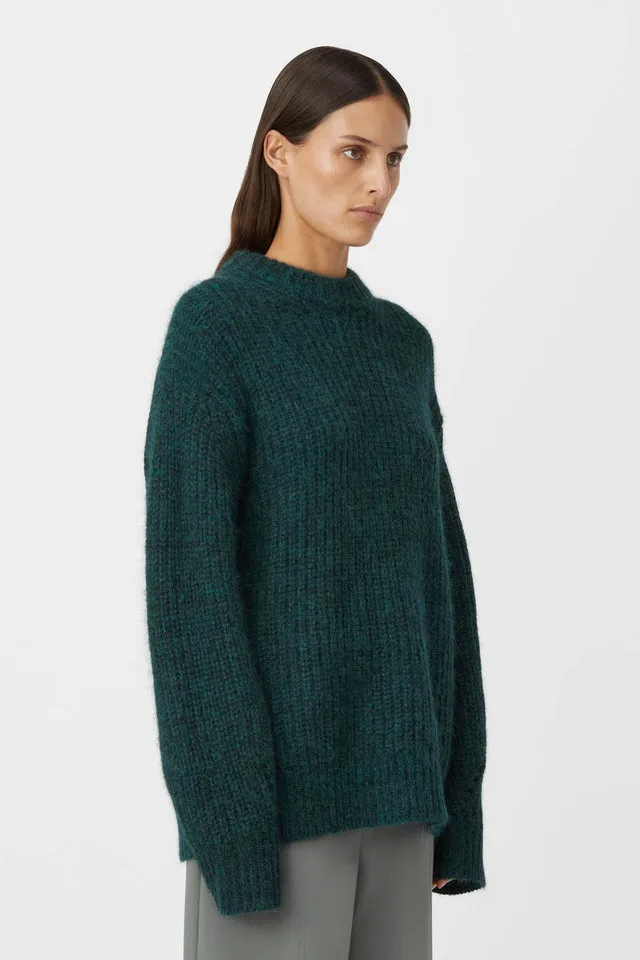 Camilla And Marc | Tasmin Boyfriend Jumper - Deep Sea sold by Sister & Co product image thumbnail 3