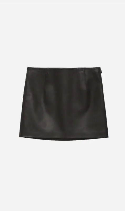 Anine Bing | Alina Skirt - Black sold by Sister & Co