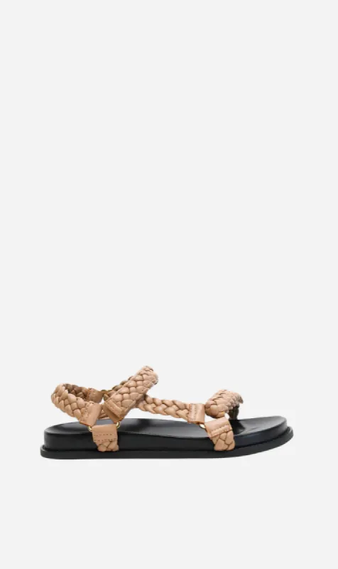 La Tribe | Elke Braided Sandal - Nude sold by Sister & Co