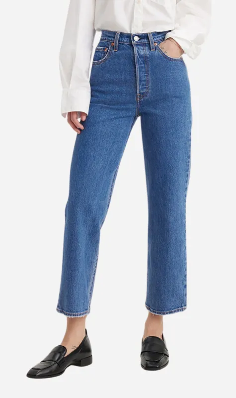 Levis | Ribcage Straight Ankle - Jazz Pop sold by Sister & Co
