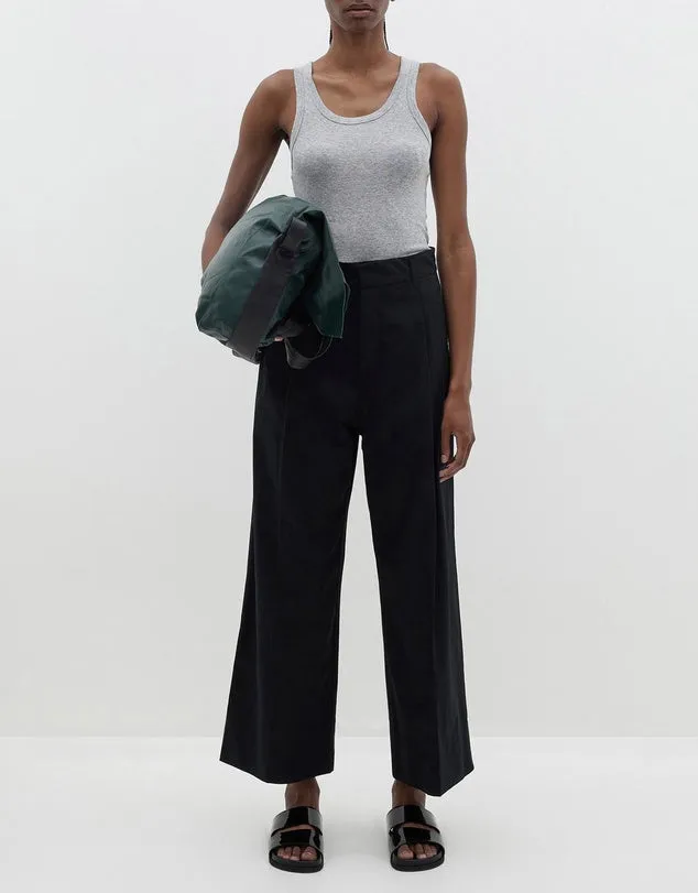 Bassike | Relaxed Pleat Front Pant - Black sold by Sister & Co product image thumbnail 5