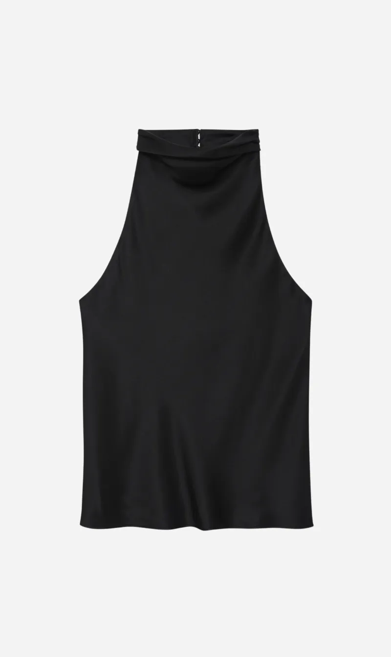 Anine Bing | Eliana Top - Black sold by Sister & Co