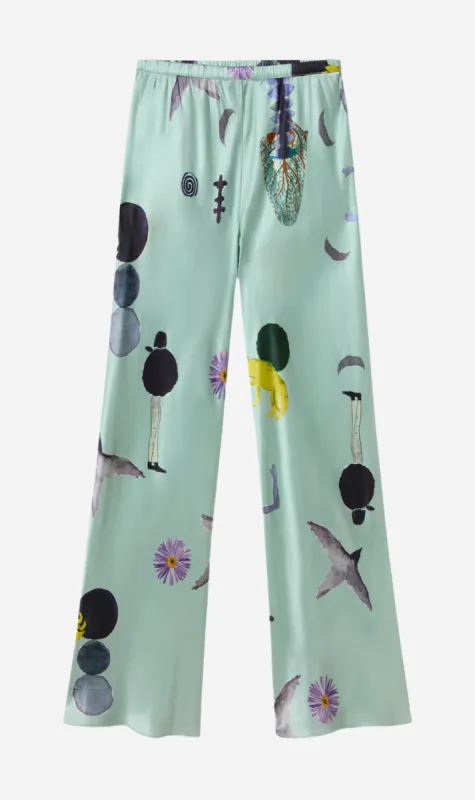 Silk Laundry | Bias Cut Pants - Protection sold by Sister & Co